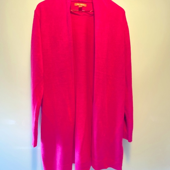 Super soft cardigan, fuchsia colour - Picture 4 of 6